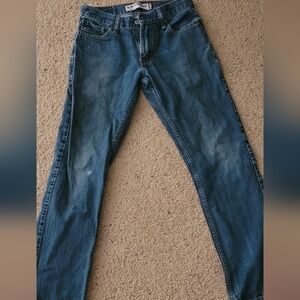Levi's 514 Slim Straight Classic Blue Denim Jeans 29x32
